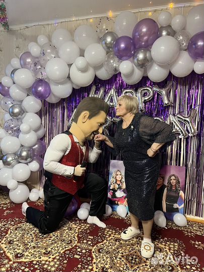 Аниматор шуточный ростовая кукла моргенштерн