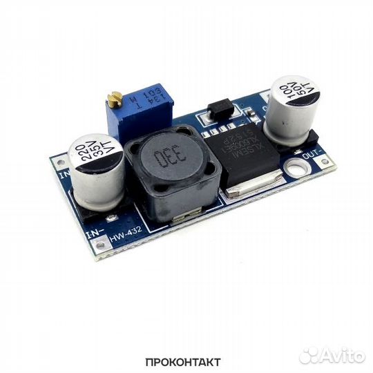 Повышающий DC-DC модуль Xl6009 (LM2577)