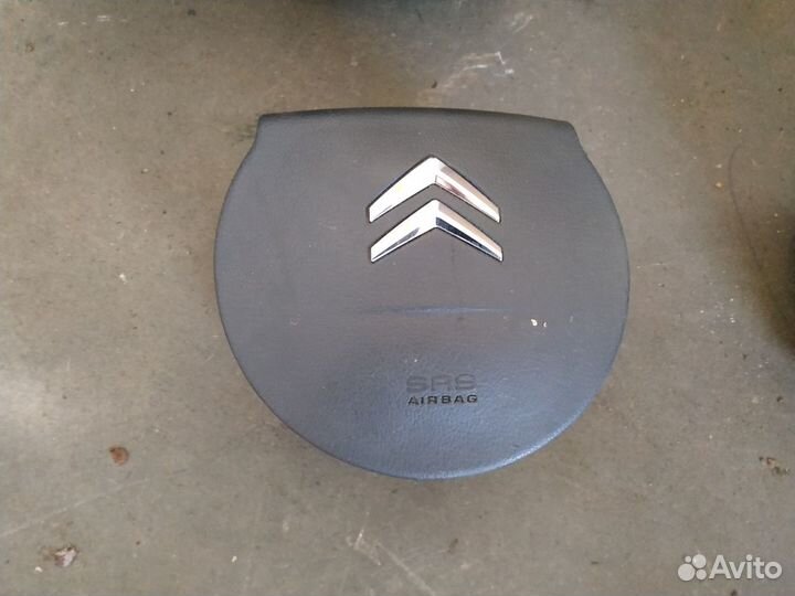 Подушка SRS в руль Citroen C4 2004-2014 г.в. бу