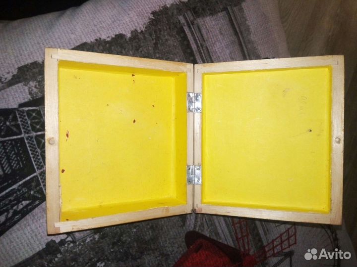 Шкатулка деревянная СССР