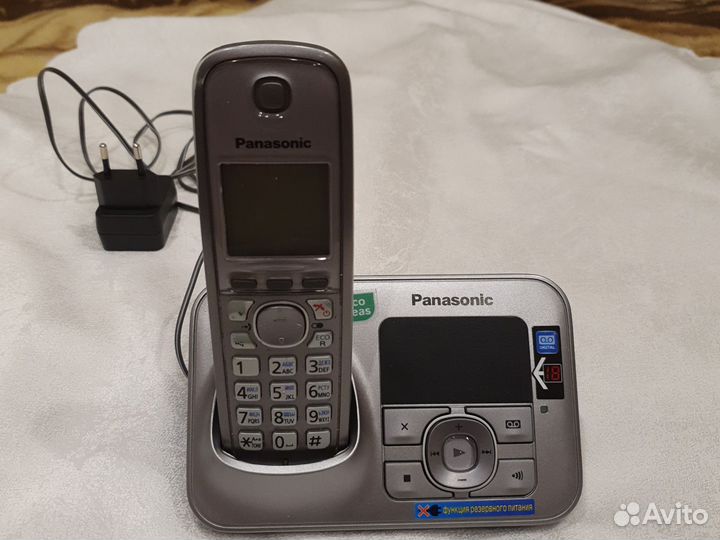 Радио телефон Panasonic KX-TG6621 с автоответчиком