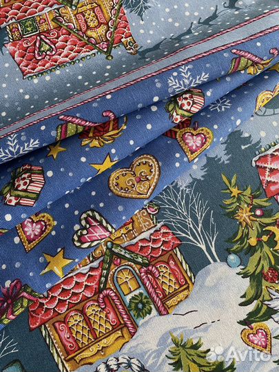 Ткань для рукоделия Рогожка