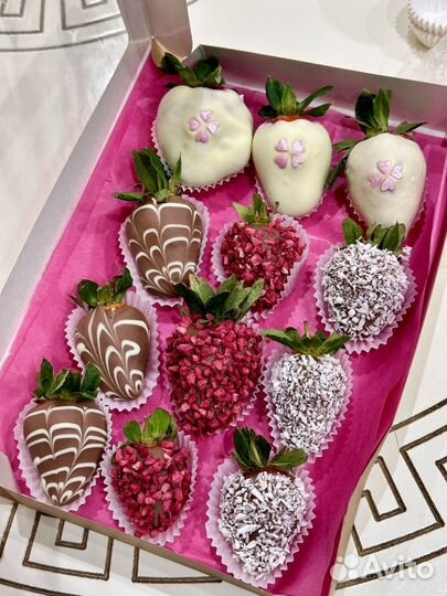 Клубника в бельгийском шоколаде