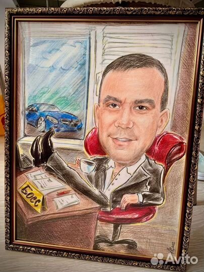 Шаржи на заказ по фото