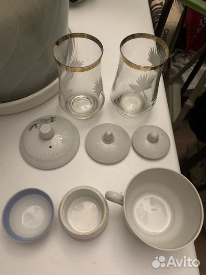 Фарфор и стекло времен СССР