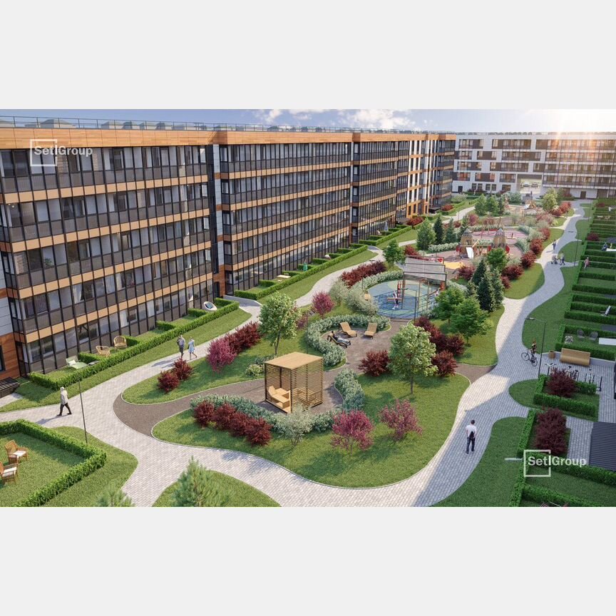 1-к. квартира, 34,7 м², 1/5 эт.