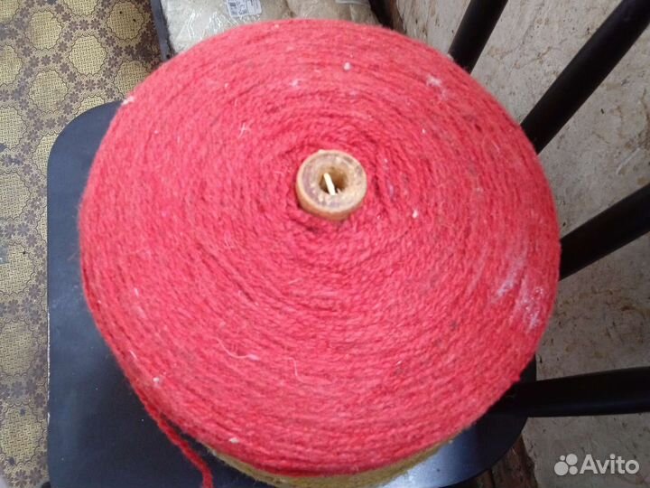 Пряжа шерсть бабинная