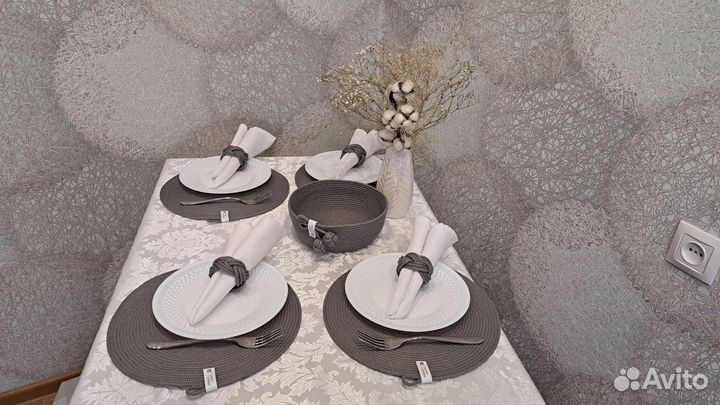 Набор из шнура с салфетками