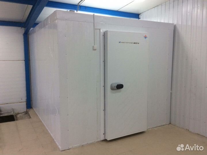 Холодильная камера объем 1-400м3 pir100мм