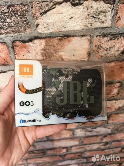 Колонка JBL go 3 оригинал