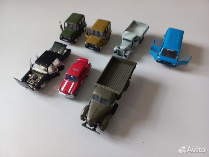Модели автомобилей 1 43 СССР и не только
