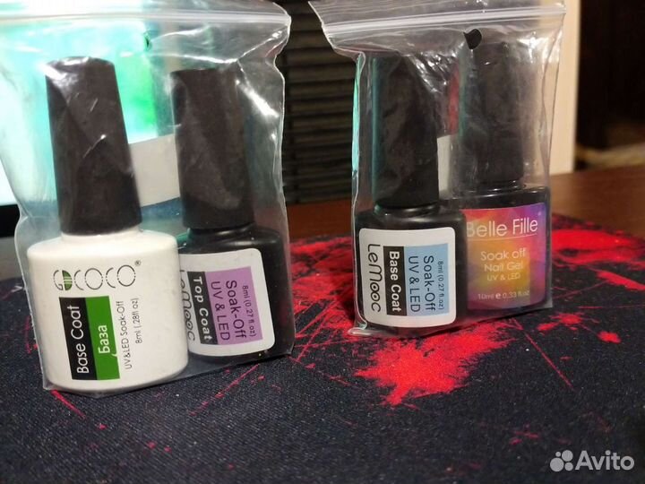 Уф лампа для ногтей + аксессуары