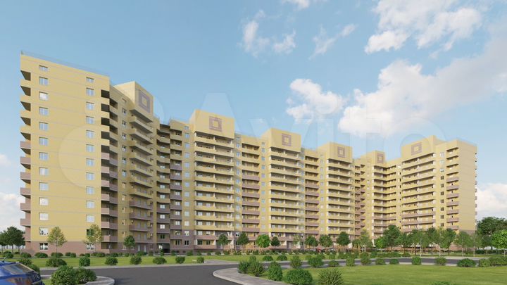 1-к. квартира, 43,9 м², 1/14 эт.