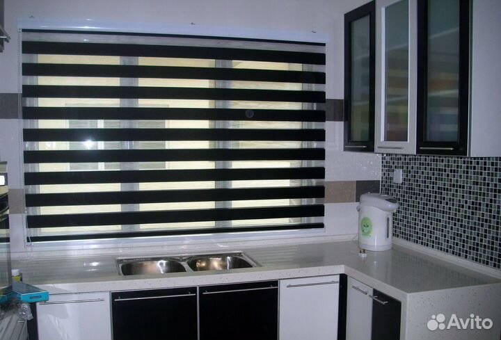 Жалюзи, рулонные шторы кассетного типа