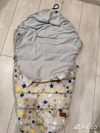 Теплый конверт в коляску