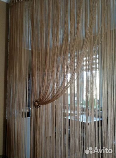 Шторы нитяные кисея