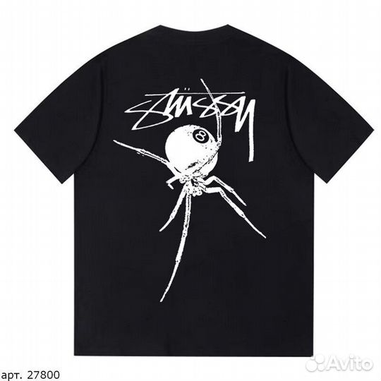 Футболка Stussy Черная