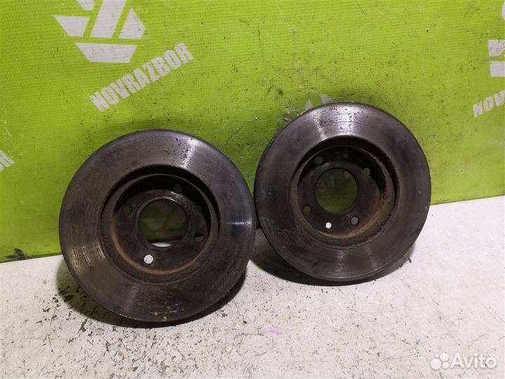 Диск тормозной передний вентилируемый Рено Клио