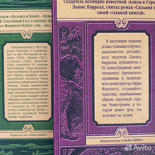 Книги «Сильвия и Бруно» и «Пионеры или У истоков