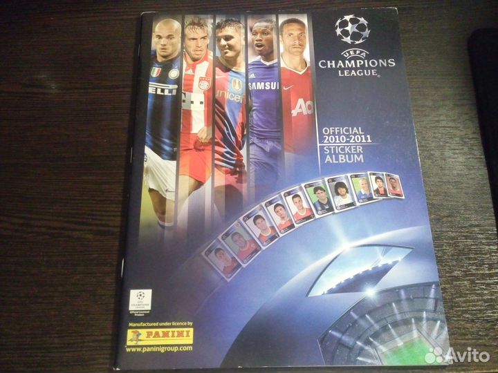 Наклейки Лига Чемпионов 2001-2022 panini/topps