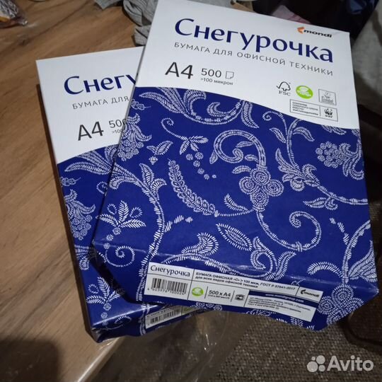 Бумага a4 500 листов