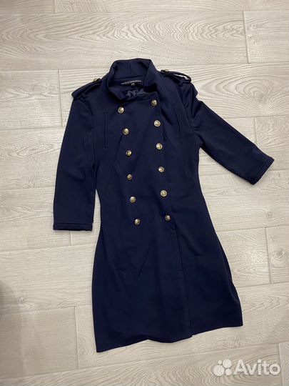 Платье женское синее