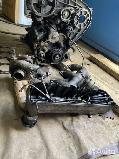 Блок двигателя с головкой 4d56