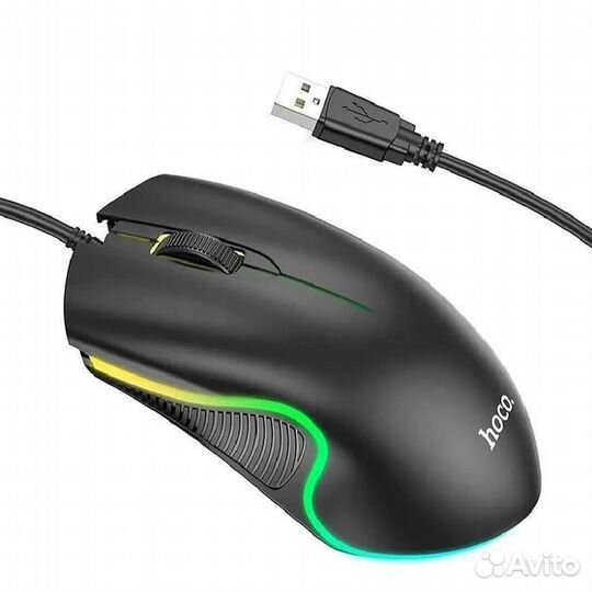 Мышь проводная игровая Hoco GM19 Gaming mouse 1.4м