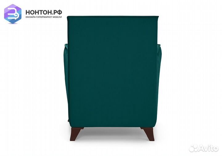 Кресло Оксфорд изумрудный