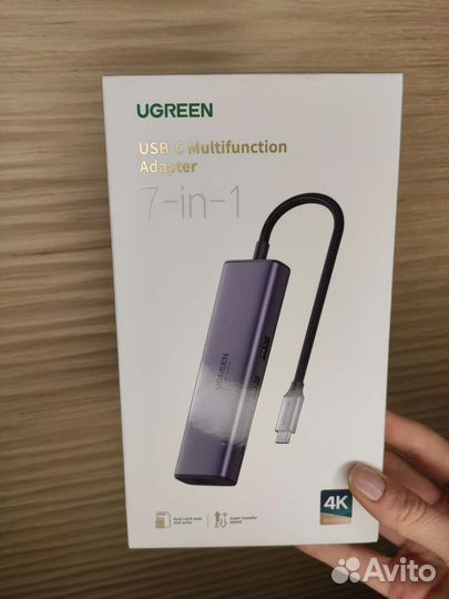 USB Hub Ugreen 7 in 1 Gleam Series Macbook