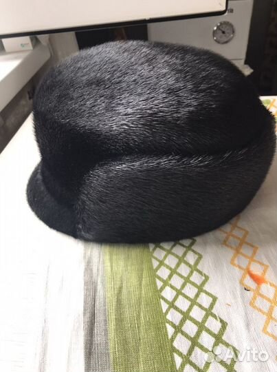 Норковая шапка мужская