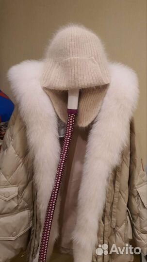 Шапка с ушками женская.Новая