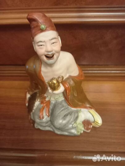 Статуэтка старинная чаепитие