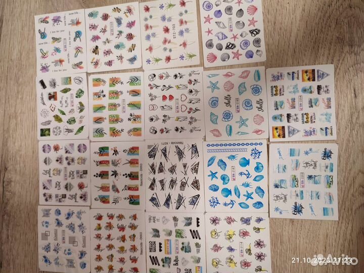 Слайдеры, наклейки