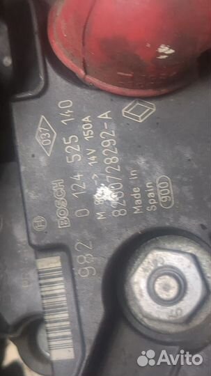 Генератор Nissan Qashqai