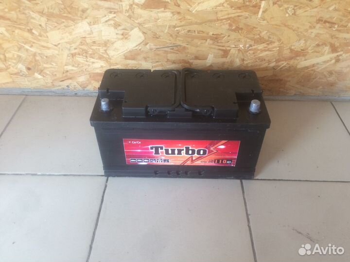 Аккумулятор turbo 950A (EN) 12V 110Ah