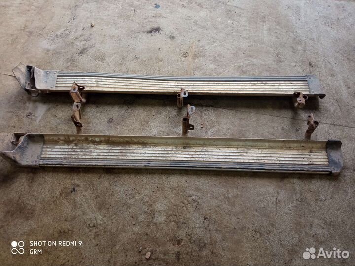 Подножки Pajero 2 1999 - 2004 рестайлинг