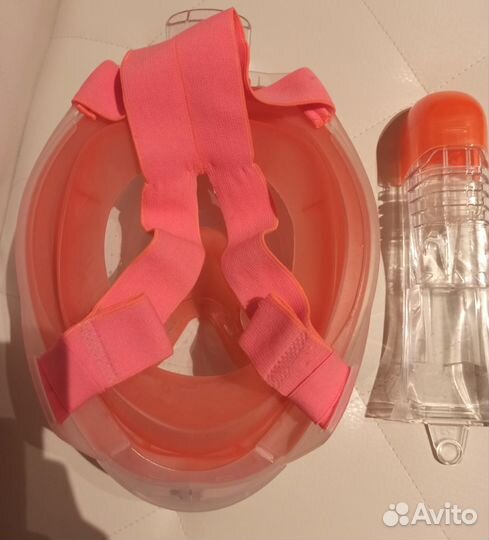 Маска для плавания полнолицевая, Декатлон