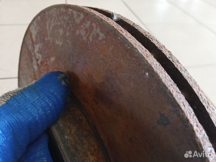 Диск тормозной передний Киа Рио 3 Kia Rio 3