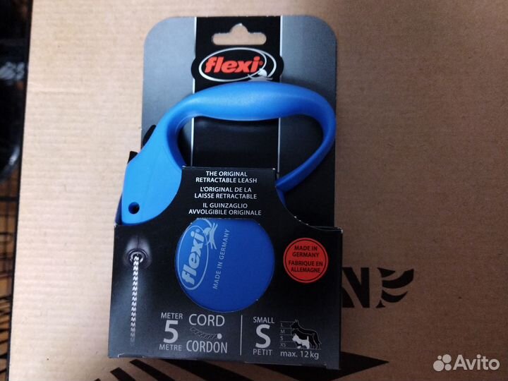 Поводок рулетка для собак flexi