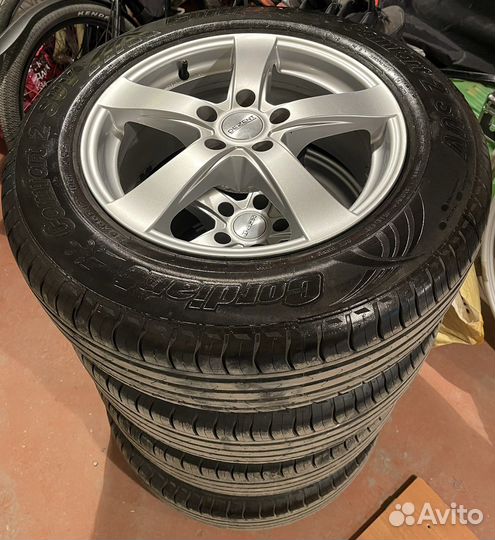 Колеса в сборе r17 летние 5 114.3 Dodge Caliber