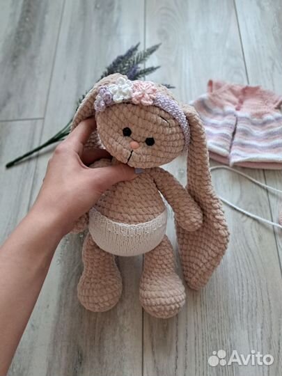 Зайка ручной работы