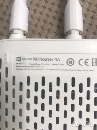 Wifi роутер xiaomi mi router 4a