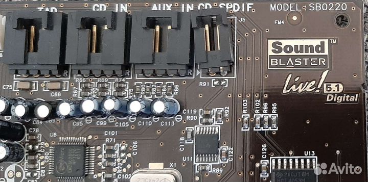 Звуковая карта. Creative Sound Blaster Live 5.1