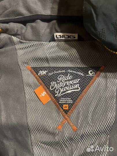 Куртка сноубордическая размер S