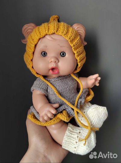 Одежда для пупса. Кукла Nines с хвостиками