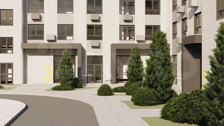 3-к. квартира, 78,5 м², 7/17 эт.