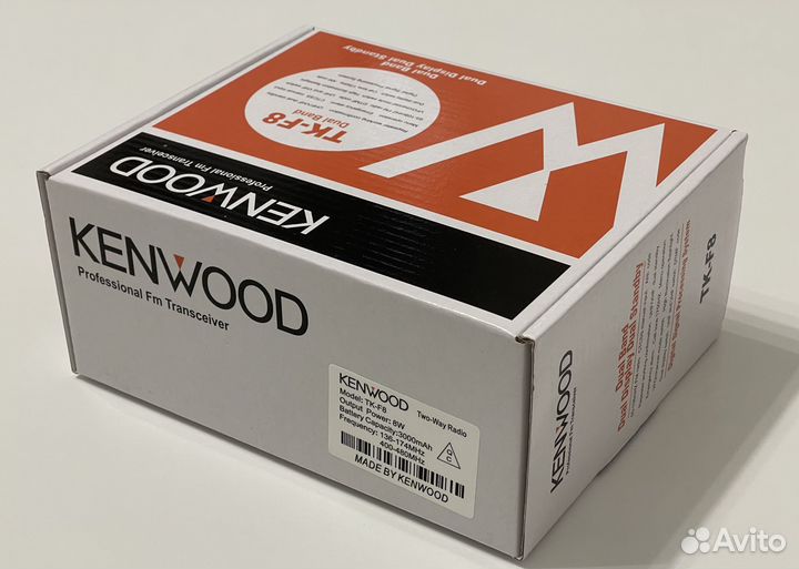 Kenwood TK-F8 рация новая