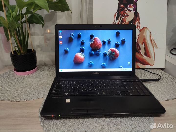 Ноутбук Toshiba (4GB ozu, 320HDD)