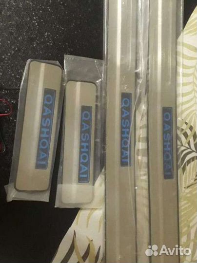 Подсветка с логотипом Кашкай на короба